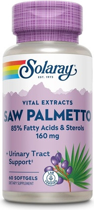 Softgel Supplement Solaray Prostate Health and Urinary Tract Support