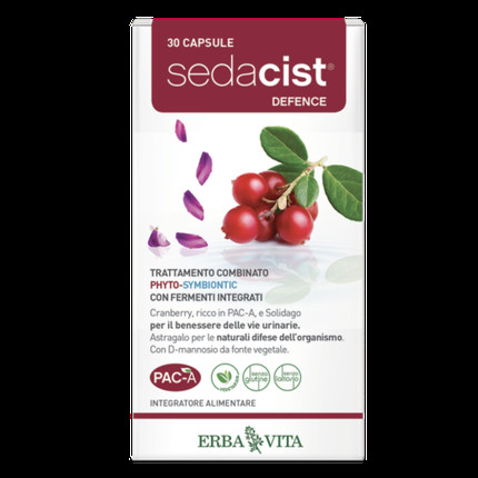 Dietary Supplement Erba Vita Sedacist Defense
