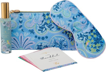 Pillow Mist Sara Miller London Eye Mask Velvet Bag Sleep Pouch