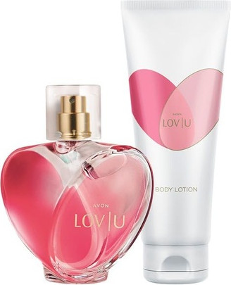 Eau De Parfum Spray and Body Lotion Fragrance Set Avon