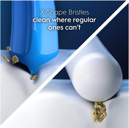 Electric Toothbrush Head Oral-B Pro Cross Action X-Shape and Angled Bristles Pack of 12