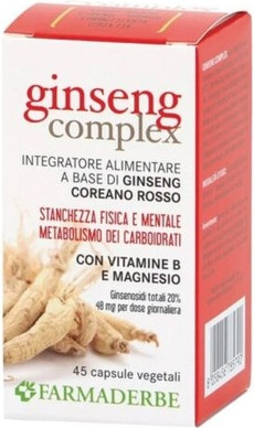 Supplement Farmaderbe Ginseng Complex Energy Supplement