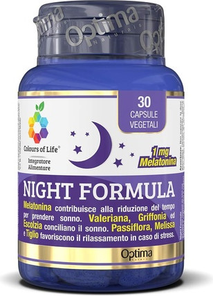 Colours Of Life Colors Of Life Nachtformel Melatonin Baldrian Passionsblume