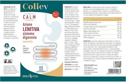 Nahrungsergänzungsmittel Erba Vita Coli Ev Calm