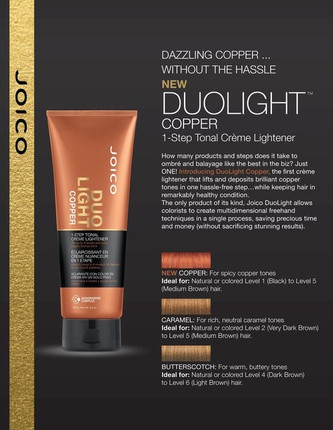 Тонирующий крем-осветлитель Joico Duo Light Butterscotch