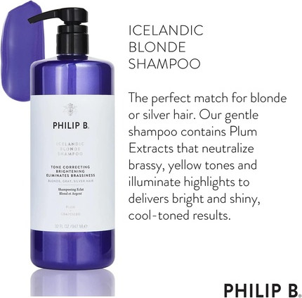 Shampoo Philip B Icelandic Blonde