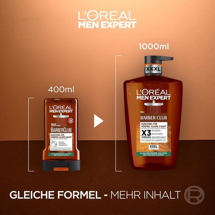 Duschgel und Shampoo L'Oreal Professional Men Expert
