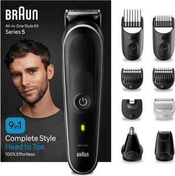 Машинка для стрижки волос Braun Allinone Multi Trimmer Mgk5410