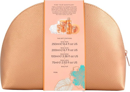 Body Care Sets Sanctuary Spa Travel Wash Bag Vegan Beauty Gift Set