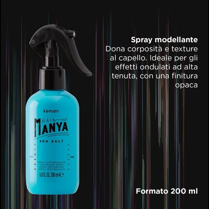 Styling Spray Kemon Hair Manya Sea Salt Structure Spray