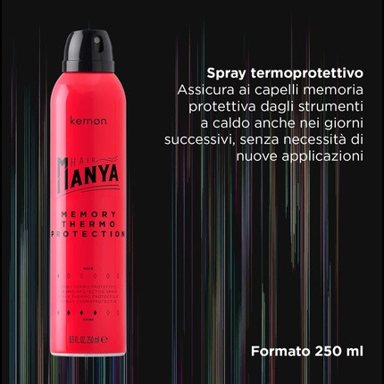Heat Protection Spray Kemon Hair Manya Memory Protection