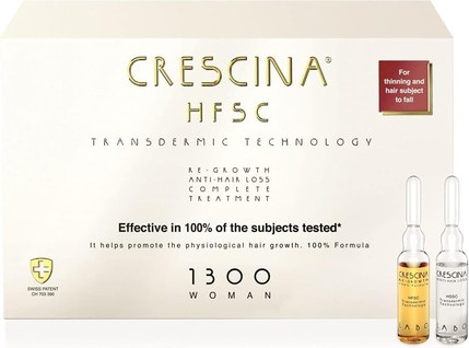 Ampoule Complex Crescina Transdermic Technology for Restoring Hair Growth and Against Hair Loss