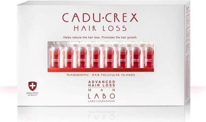 Hair Tonic Treatment Crescina Cadu-Crex Treatment Against Advanced Stage Hair Loss for Men