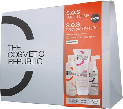 Shampoo und Conditioner The Cosmetic Republic SOS Total Repair Revitalizing Nutritive