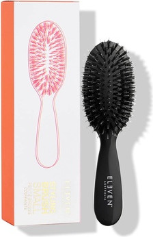Round Brush Eleven Australia Styling Brush Cruelty Free Natural Bristles and Quality Nylon Small