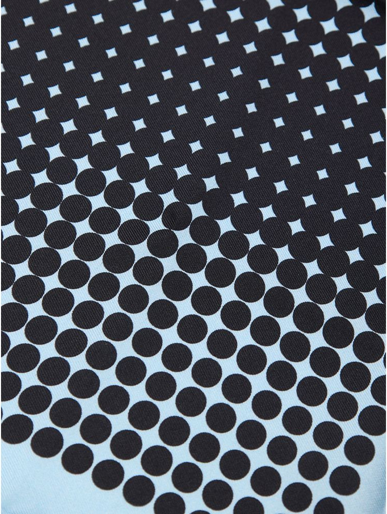 Blue Silk Pocket Square Tom Ford