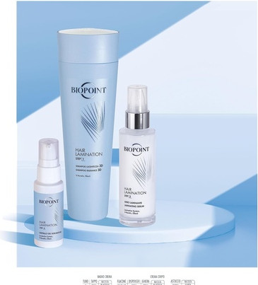 Hair Care Set Biopoint Hair Lamination Kit for Shiny and Rejuvenated Hair