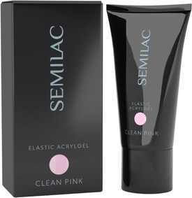 Acrylgel Semilac Elastic Acrylgel Clean Pink