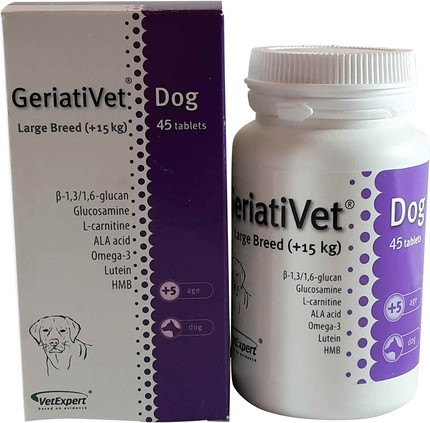 Supplementary Feed Vetexpert Geriativet Dog