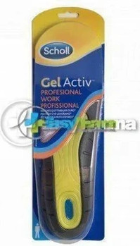 Insoles Dr Scholl's Gel Active Professional Work Insoles Men