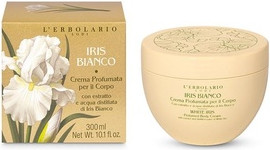 Parfümierte Körpercreme L'Erbolario Iris Weiß