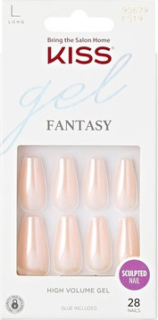 Artificial Nails Kiss The Sky Gel Sculpted Press-On Nails Hold Me Closer