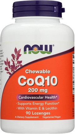 Chewable Coenzyme Q10 Now Foods