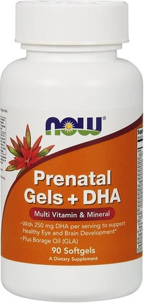 Now Foods Schwangerschaftsgels + DHA
