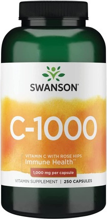 Supplement Swanson Vitamin C with Rose Hips