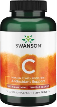 Timed Release Vitamin Supplement Swanson Rosehip