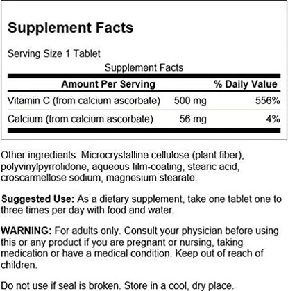 Vitamin Tablets Swanson