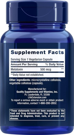 Supplement Life Extension Gently Promotes Sleep