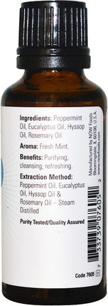 Essential Oil Blend Now Foods Purifying Blend Clear the Air
