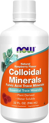 Now Foods Flüssige Mineralien Kolloidale Mineralien Essentielle Spurenelemente