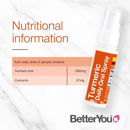 Oral Spray BetterYou Turmeric with Curcumin