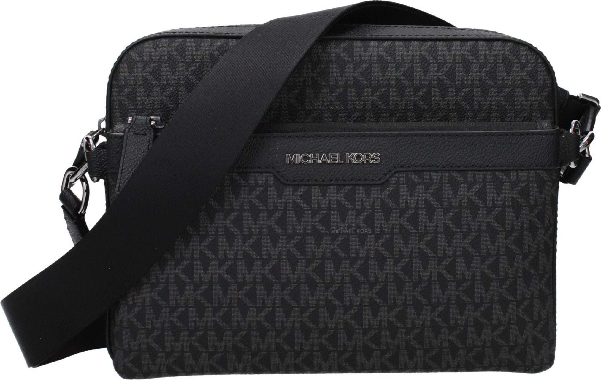 Michael Kors Черная тканевая сумка через плечо