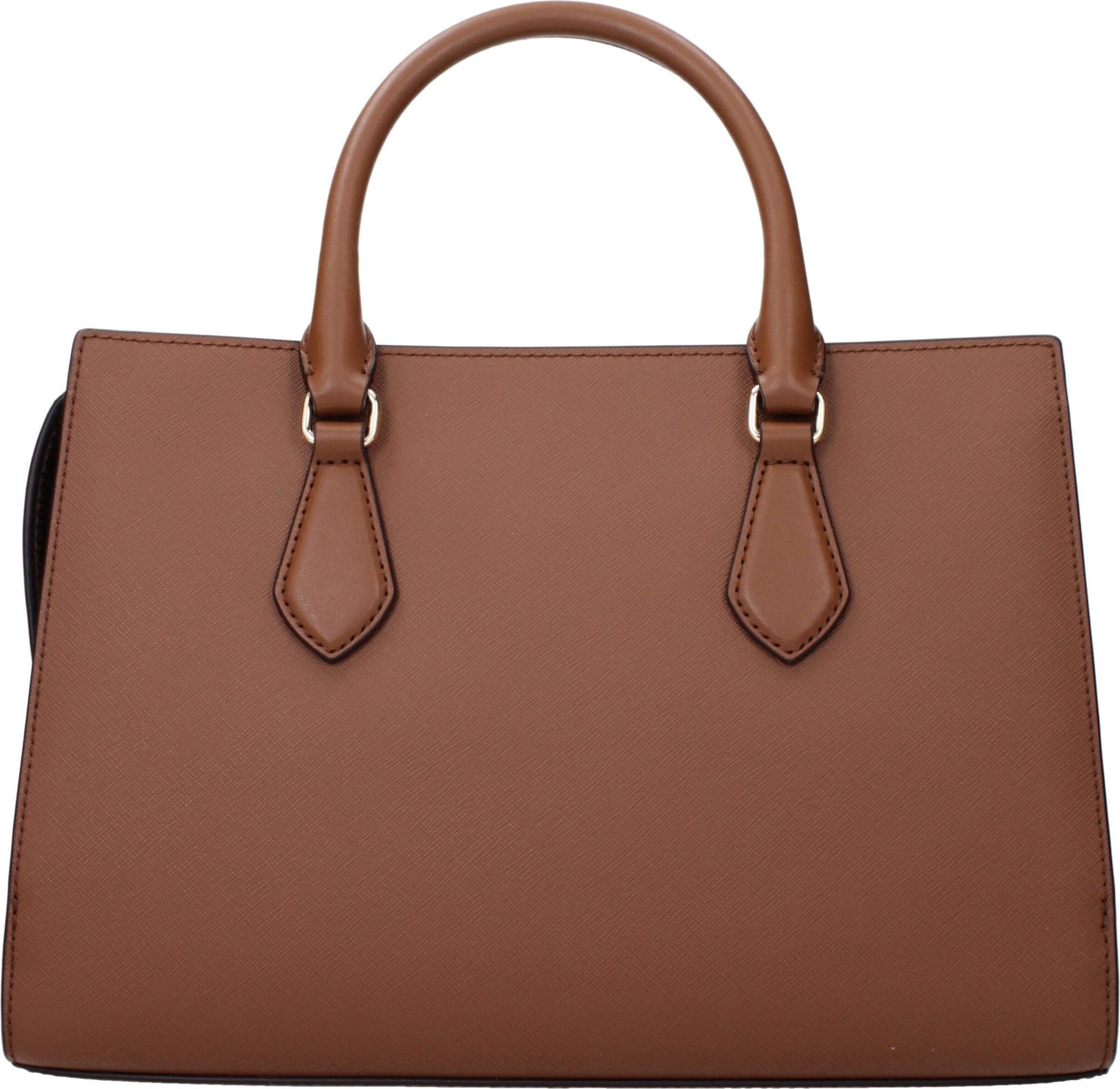 Коричневая текстильная сумка Michael Kors