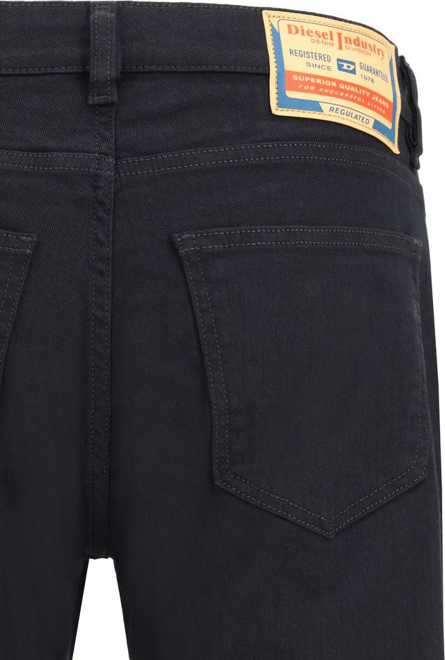 Джинсы Diesel Black Cotton Slim Fit