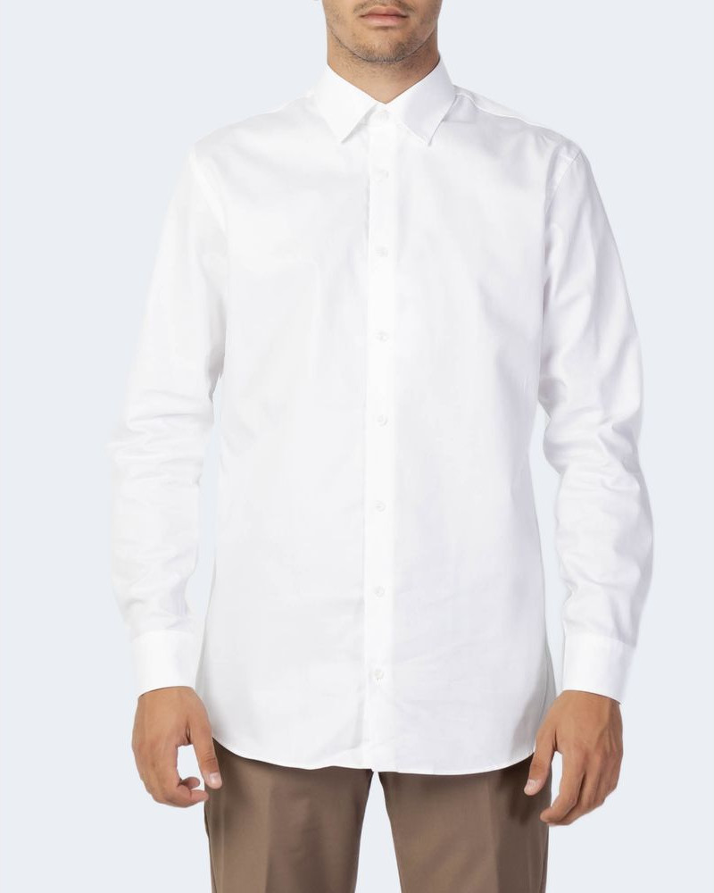 Shirt Selected White Cotton Dress Shirt