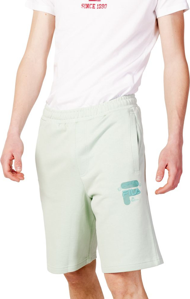Fila хлопковые шорты-бермуды