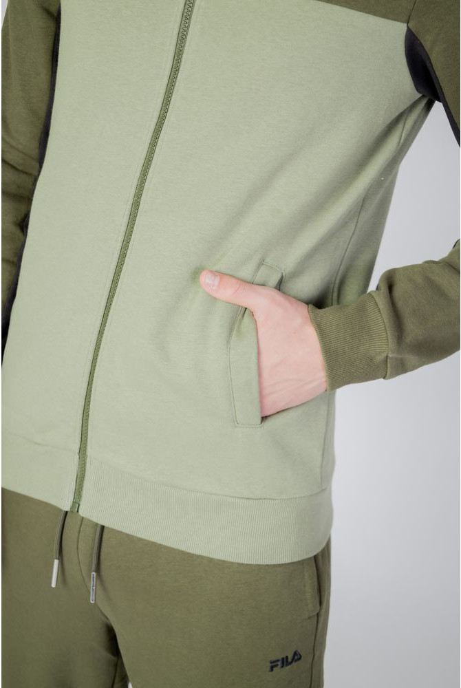 Green Cotton Sweatshirt