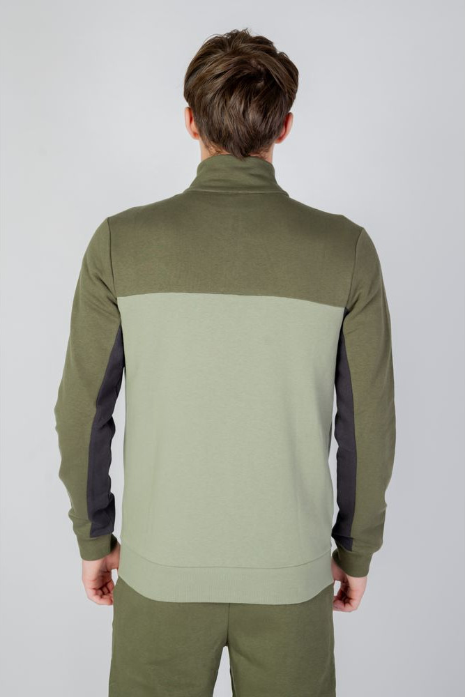 Green Cotton Sweatshirt