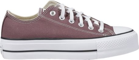 Фиолетовые низкие кеды из ткани Converse
