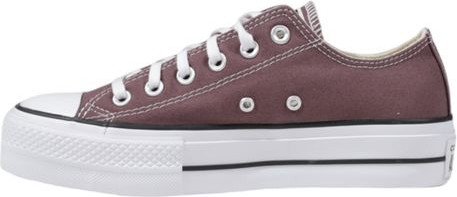 Фиолетовые низкие кеды из ткани Converse