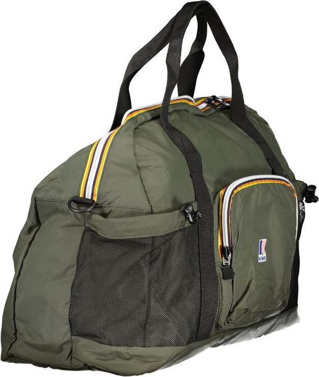 K-Way Green Polyamide Unisex Handbag
