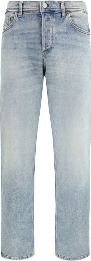 Diesel Blue Cotton Tapered Jeans