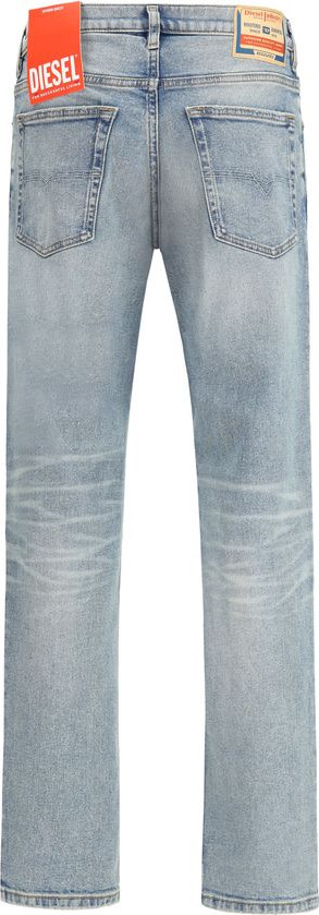 Diesel Blue Cotton Tapered Jeans
