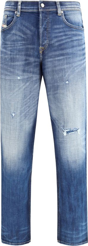 Джинсы Diesel из синего хлопка Slim Fit