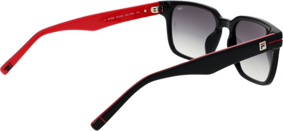 Fila Black Cellulose Acetate Sunglasses