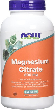 Tablets Now Foods Magnesium Citrate